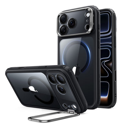 Husa de protectie ESR Classic Hybrid compatibil cu iPhone 17 Pro / iPhone 18 Pro, Negru Transparent