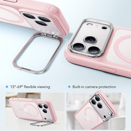 Husa de protectie ESR Classic Hybrid compatibil cu iPhone 17 Pro Max / iPhone 18 Pro Max, Roz