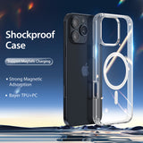 Husa de protectie Dux Ducis Clin MagSafe compatibil cu iPhone 16 Pro Max, Transparent