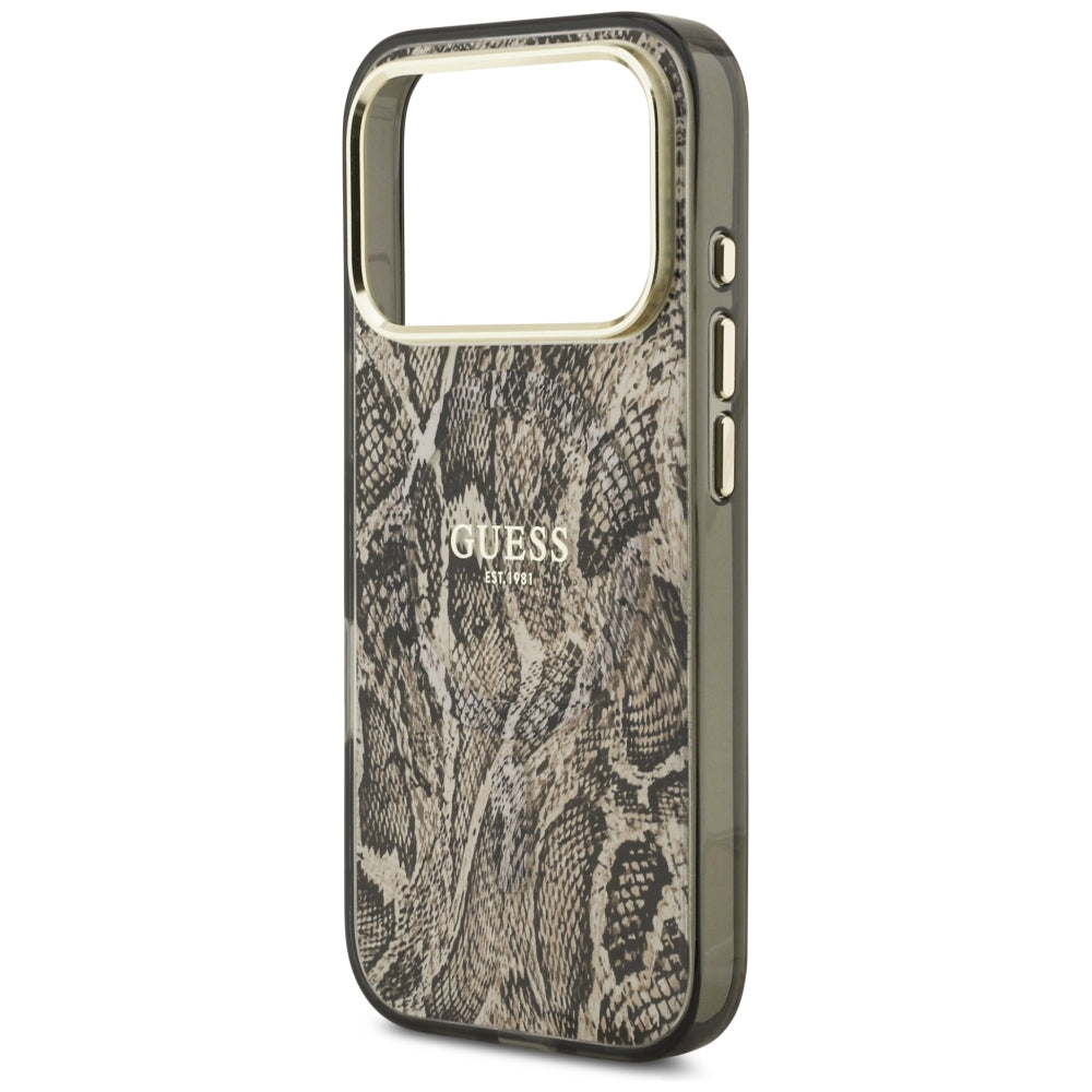 Husa de protectie Guess compatibil cu iPhone 18 Pro / iPhone 17 Pro, Maro