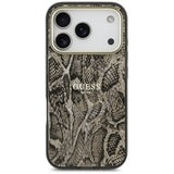Husa de protectie Guess compatibil cu iPhone 18 Pro / iPhone 17 Pro, Maro