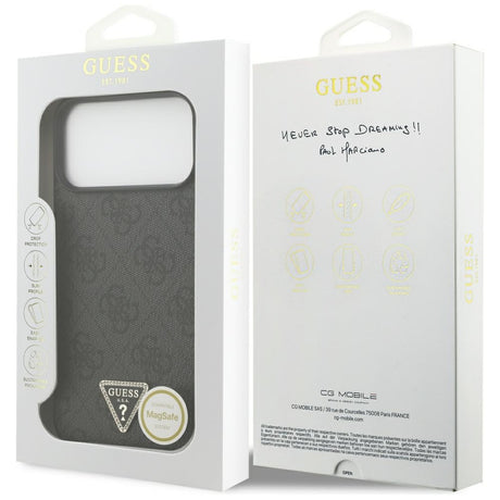 Husa de protectie Guess compatibil cu iPhone 17 Pro Max / iPhone 18 Pro Max, Negru