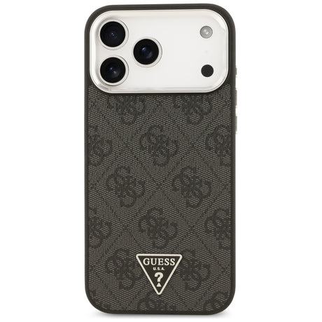 Husa de protectie Guess Hardcase 4G compatibil cu iPhone 18 Pro Max / iPhone 17 Pro Max, Negru