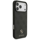Husa de protectie Guess Hardcase 4G compatibil cu iPhone 17 Pro Max / iPhone 18 Pro Max, Negru