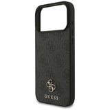 Husa de protectie Guess Hardcase 4G compatibil cu iPhone 17 Pro Max / iPhone 18 Pro Max, Negru