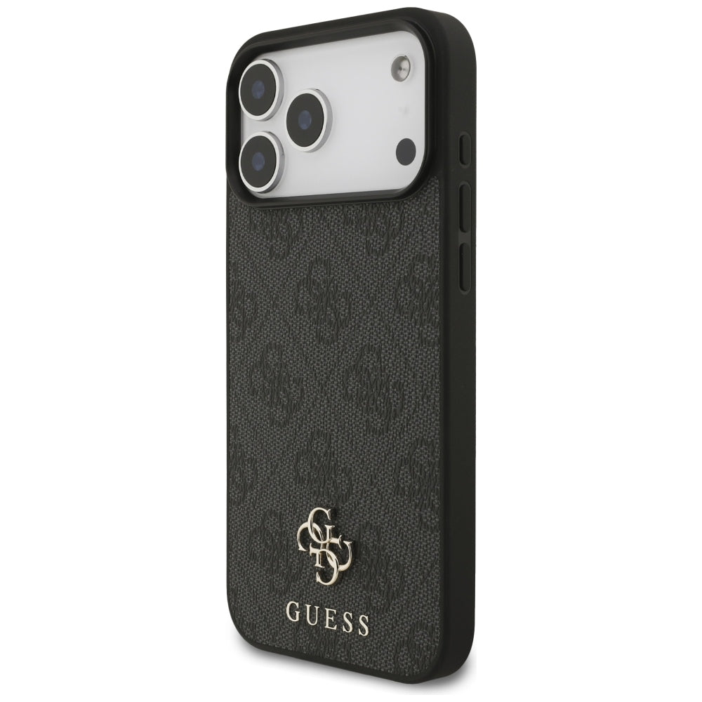 Husa de protectie Guess Hardcase 4G compatibil cu iPhone 17 Pro Max / iPhone 18 Pro Max, Negru