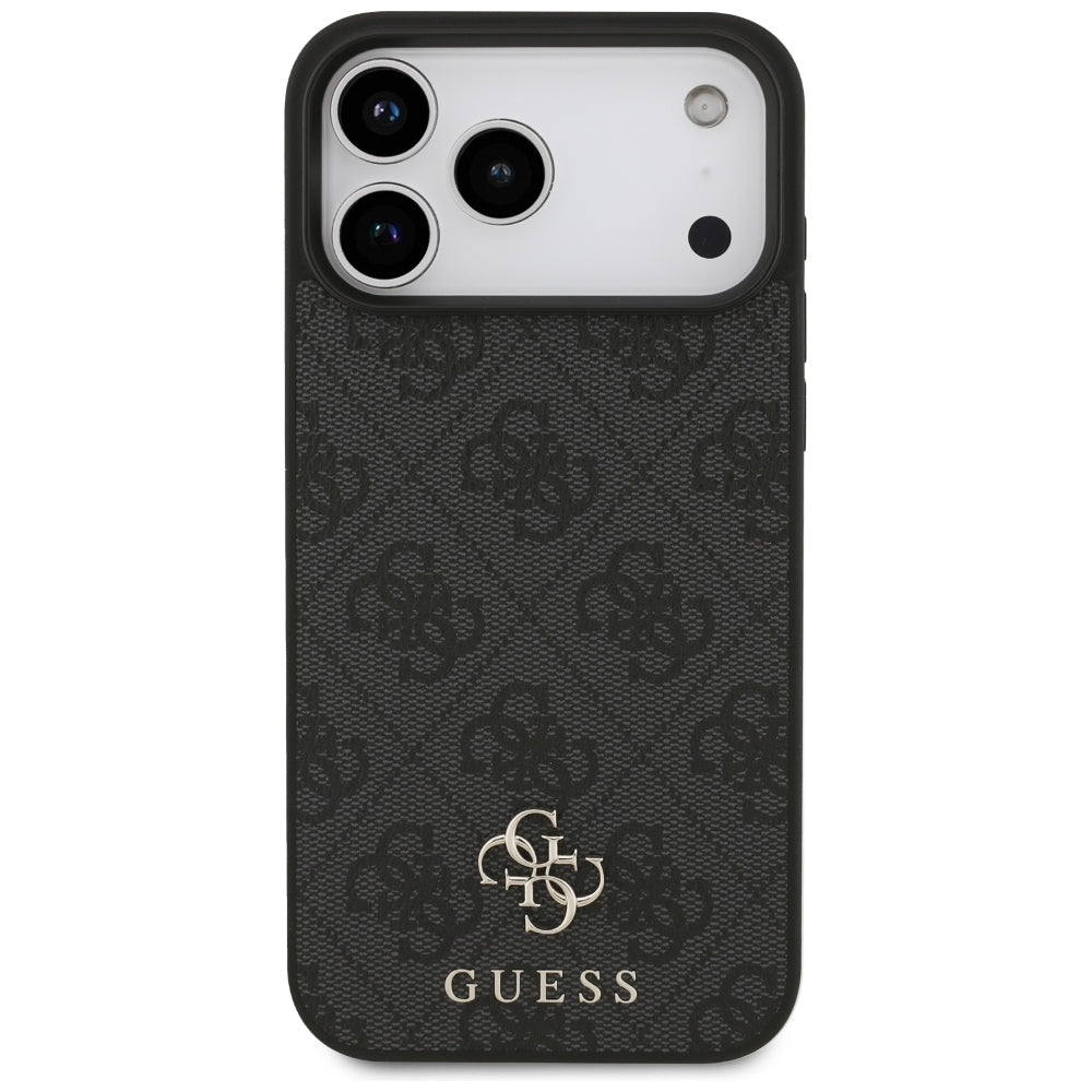 Husa de protectie Guess Hardcase 4G compatibil cu iPhone 17 Pro Max / iPhone 18 Pro Max, Negru