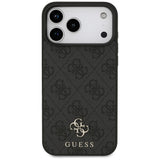 Husa de protectie Guess Hardcase 4G compatibil cu iPhone 17 Pro Max / iPhone 18 Pro Max, Negru