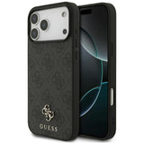 Husa de protectie Guess Hardcase 4G compatibil cu iPhone 17 Pro Max / iPhone 18 Pro Max, Negru