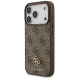 Husa de protectie Guess compatibil cu iPhone 18 Pro / iPhone 17 Pro, Maro