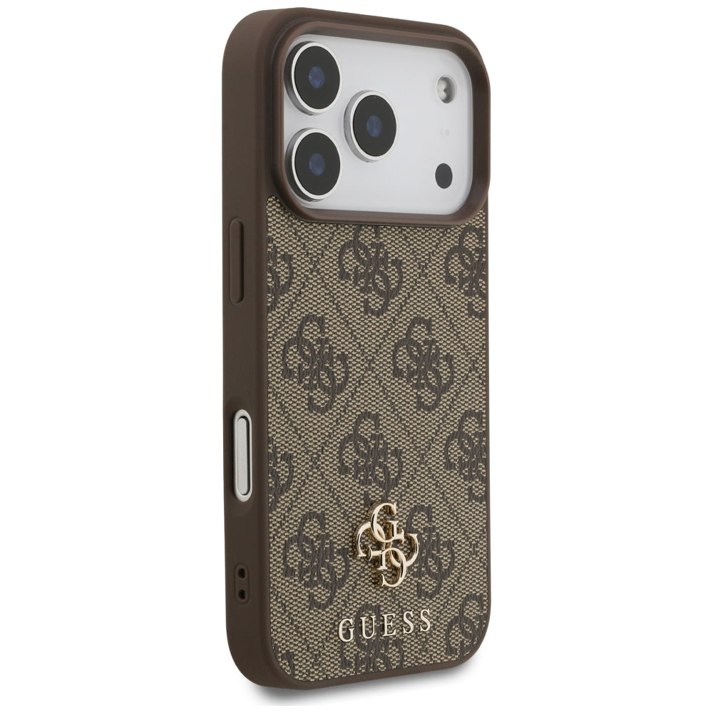 Husa de protectie Guess compatibil cu iPhone 18 Pro / iPhone 17 Pro, Maro