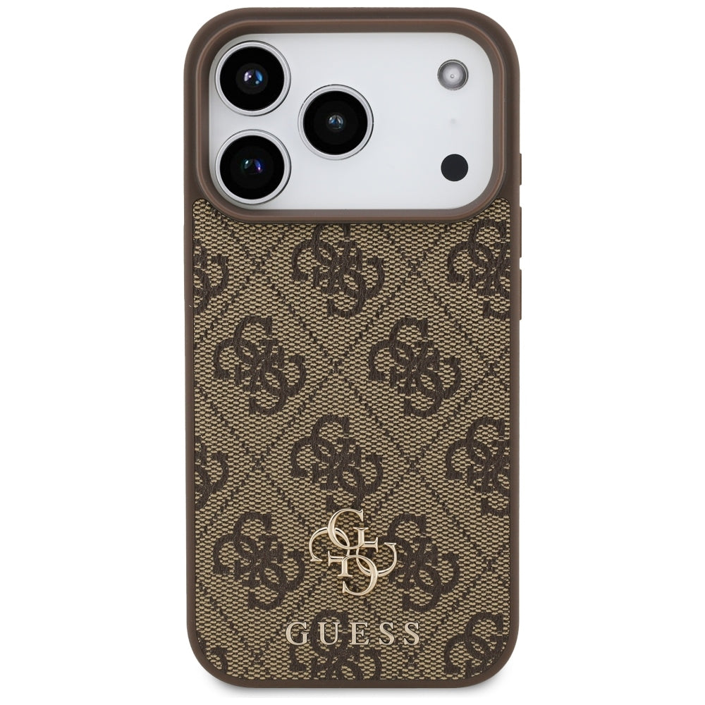 Husa de protectie Guess compatibil cu iPhone 18 Pro / iPhone 17 Pro, Maro