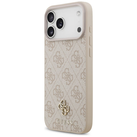 Husa de protectie Guess Hardcase 4G compatibil cu iPhone 18 Pro Max / iPhone 17 Pro Max, Roz