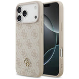Husa de protectie Guess Hardcase 4G compatibil cu iPhone 18 Pro Max / iPhone 17 Pro Max, Roz