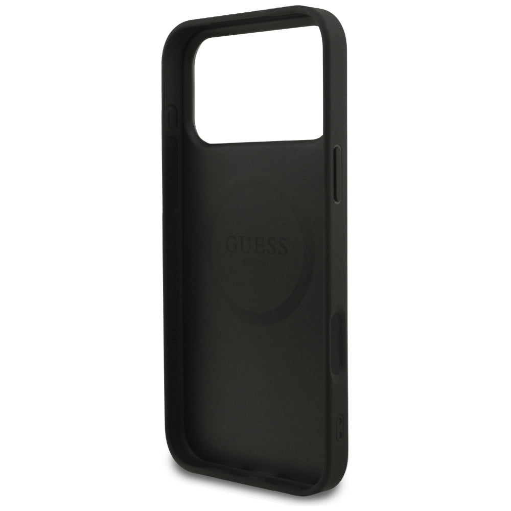 Husa de protectie Guess compatibil cu iPhone 17 Pro Max / iPhone 18 Pro Max, Negru