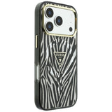 Husa de protectie Guess compatibil cu iPhone 17 Pro Max / iPhone 18 Pro Max, Argintiu