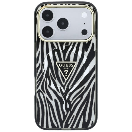 Husa de protectie Guess compatibil cu iPhone 17 Pro Max / iPhone 18 Pro Max, Argintiu