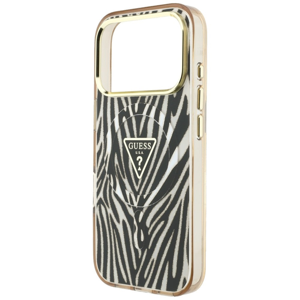Husa de protectie Guess compatibil cu iPhone 17 Pro Max / iPhone 18 Pro Max, Auriu