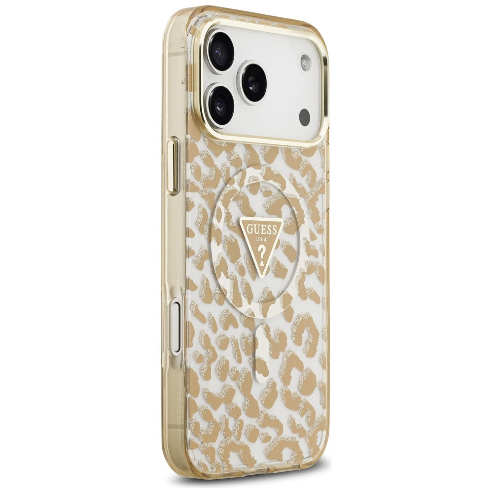 Husa de protectie Guess compatibil cu iPhone 18 Pro Max / iPhone 17 Pro Max, Maro