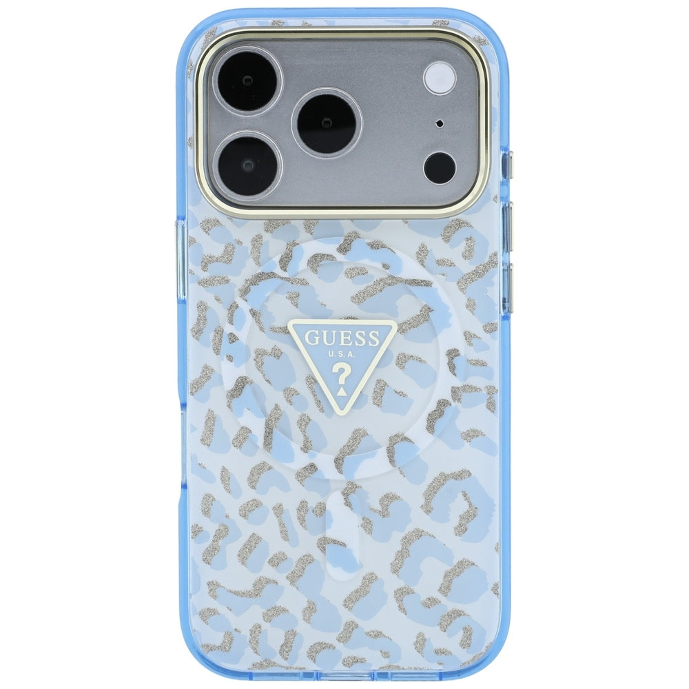 Husa de protectie Guess compatibil cu iPhone 17 Pro Max / iPhone 18 Pro Max, Albastru