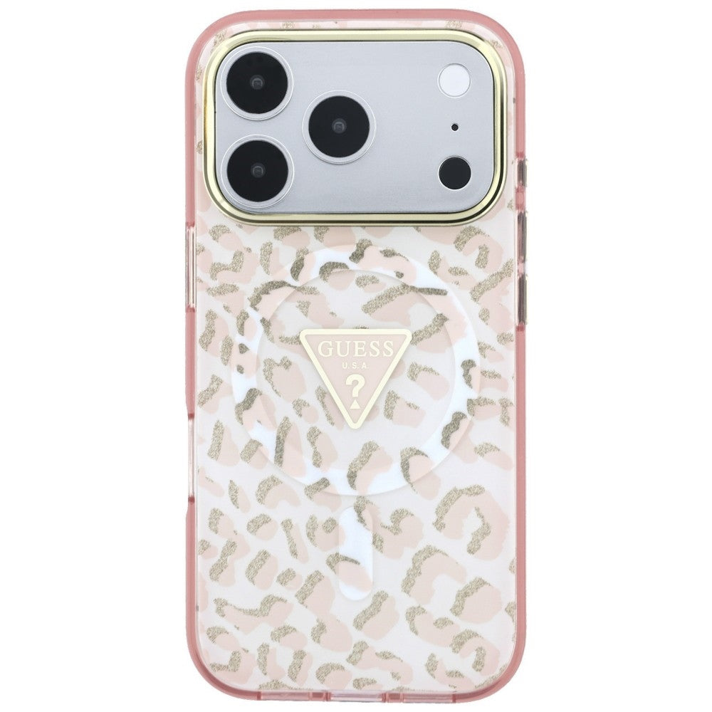 Husa de protectie Guess compatibil cu iPhone 18 Pro / iPhone 17 Pro, Roz