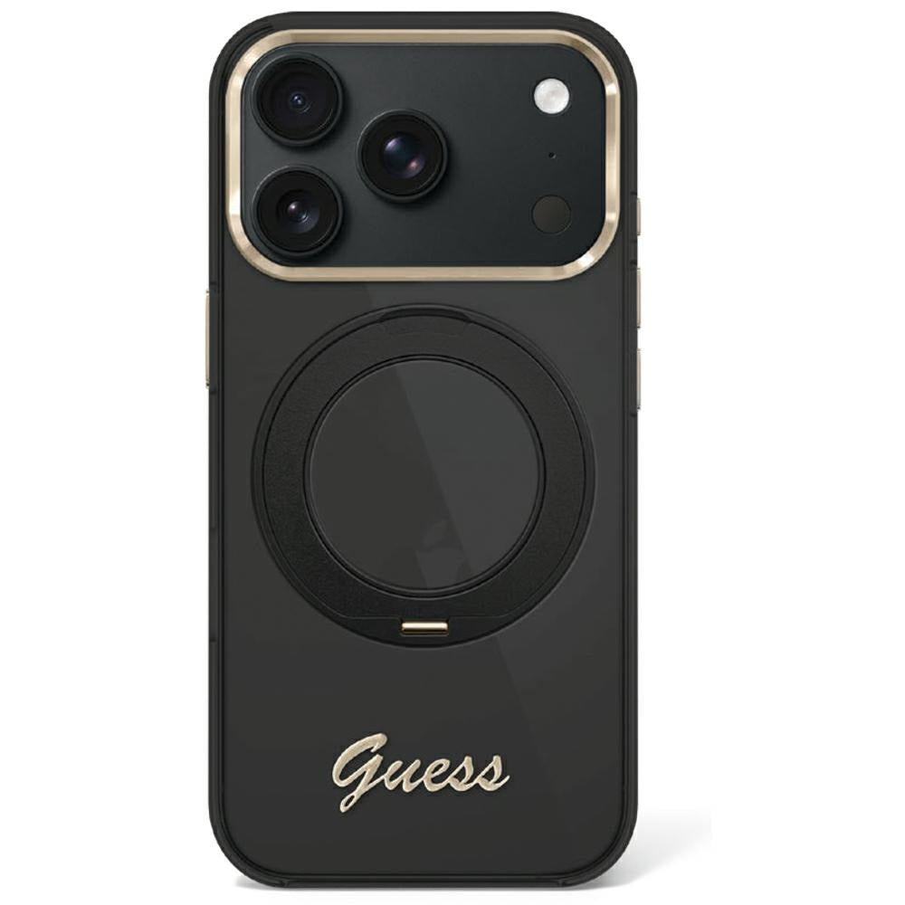 Husa de protectie Guess compatibil cu iPhone 18 Pro Max / iPhone 17 Pro Max, Negru