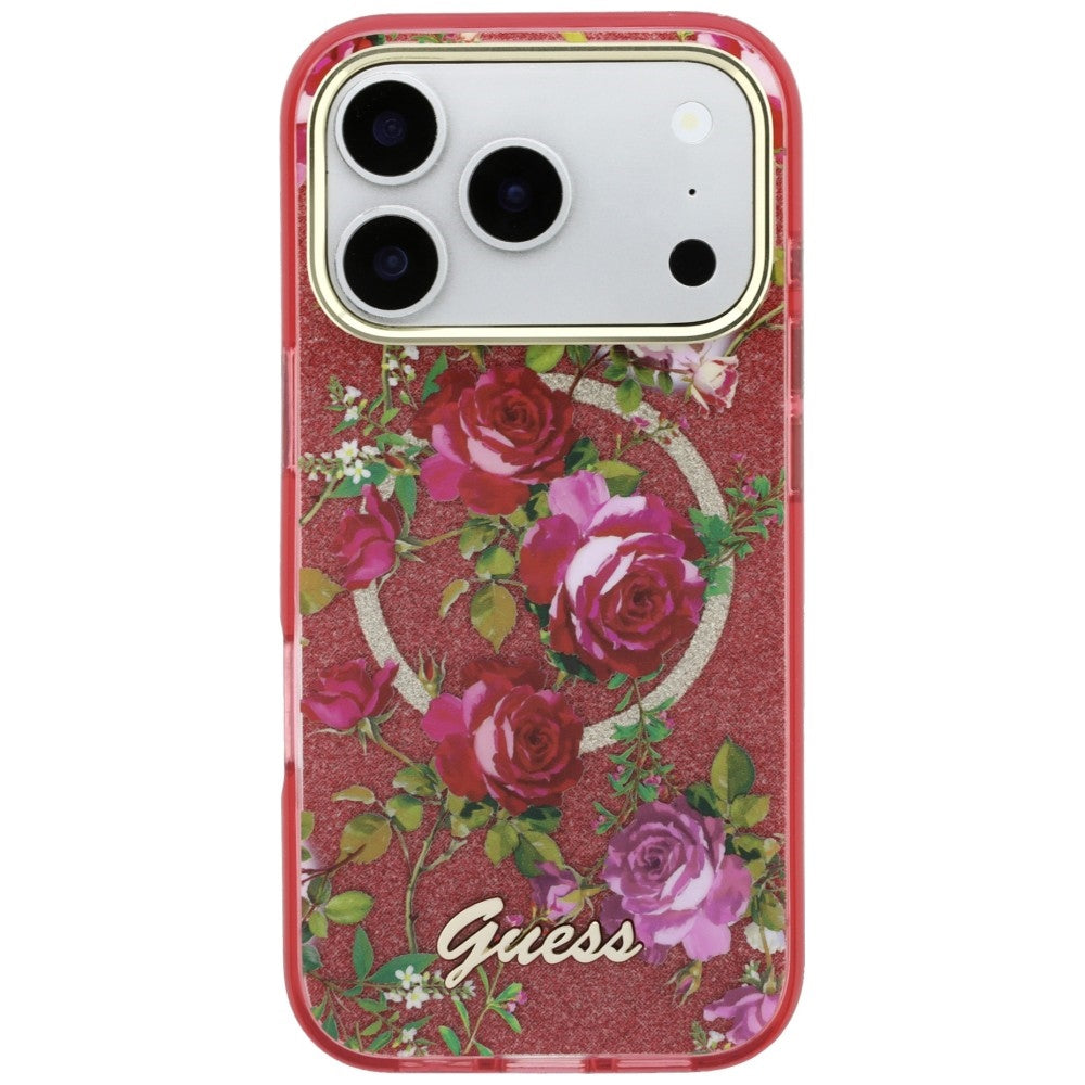 Husa de protectie Guess compatibil cu iPhone 17 Pro Max / iPhone 18 Pro Max, Bordo