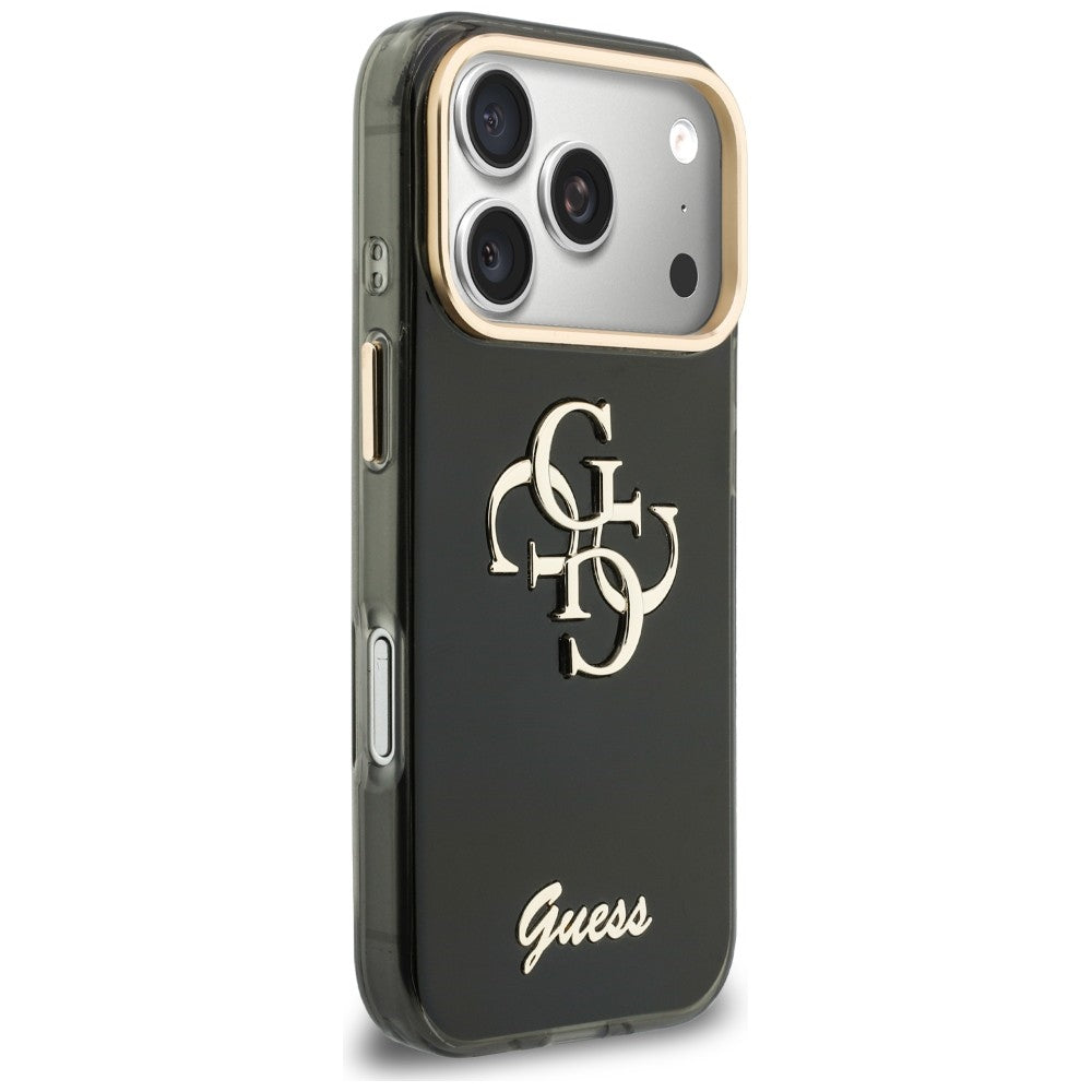 Husa de protectie Guess compatibil cu iPhone 17 Pro / iPhone 18 Pro, Negru