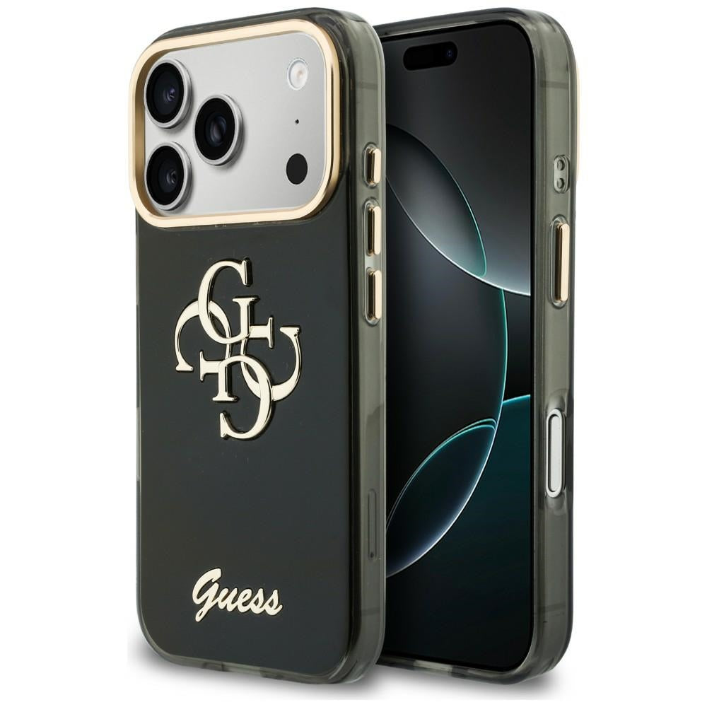 Husa de protectie Guess compatibil cu iPhone 17 Pro / iPhone 18 Pro, Negru