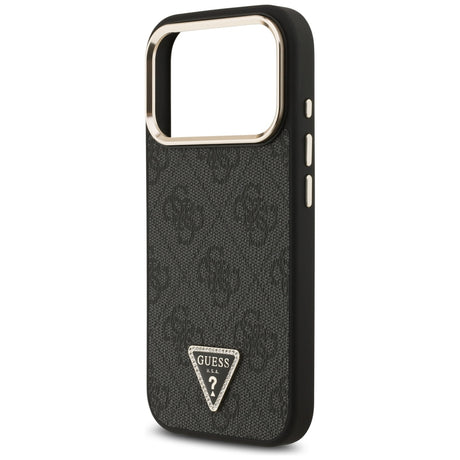 Husa de protectie Guess Hardcase 4G compatibil cu iPhone 18 Pro / iPhone 17 Pro, Negru