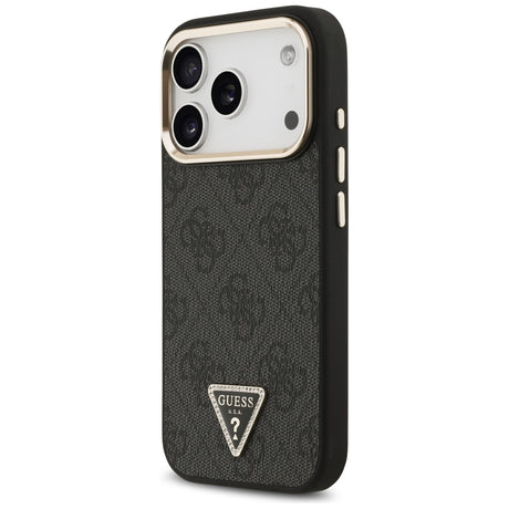 Husa de protectie Guess Hardcase 4G compatibil cu iPhone 18 Pro / iPhone 17 Pro, Negru