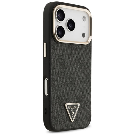 Husa de protectie Guess Hardcase 4G compatibil cu iPhone 18 Pro / iPhone 17 Pro, Negru