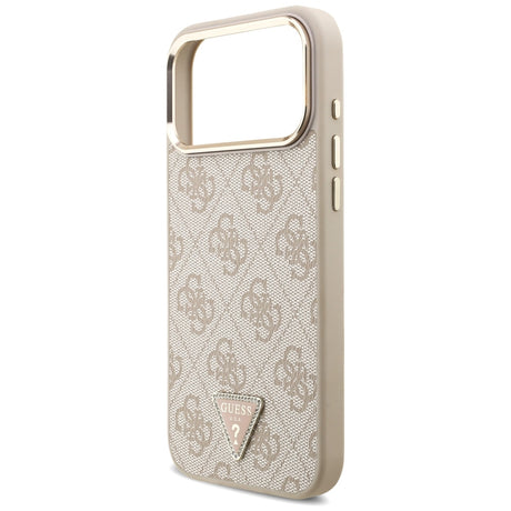 Husa de protectie Guess Hardcase 4G compatibil cu iPhone 18 Pro Max / iPhone 17 Pro Max, Roz