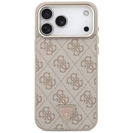 Husa de protectie Guess Hardcase 4G compatibil cu iPhone 18 Pro Max / iPhone 17 Pro Max, Roz
