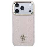 Husa de protectie Guess compatibil cu iPhone 18 Pro / iPhone 17 Pro, Roz