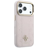 Husa de protectie Guess compatibil cu iPhone 18 Pro / iPhone 17 Pro, Roz