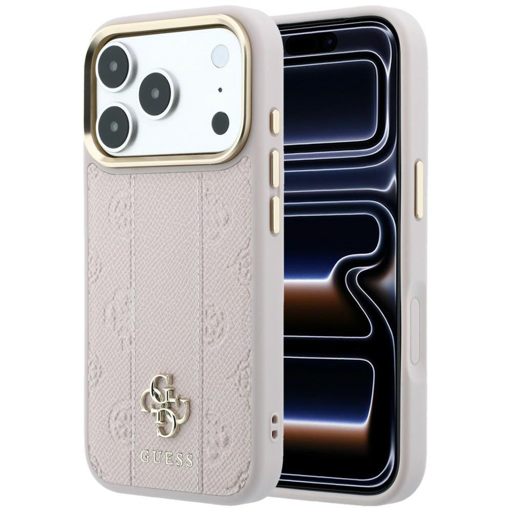 Husa de protectie Guess compatibil cu iPhone 18 Pro / iPhone 17 Pro, Roz