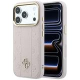 Husa de protectie Guess compatibil cu iPhone 18 Pro / iPhone 17 Pro, Roz