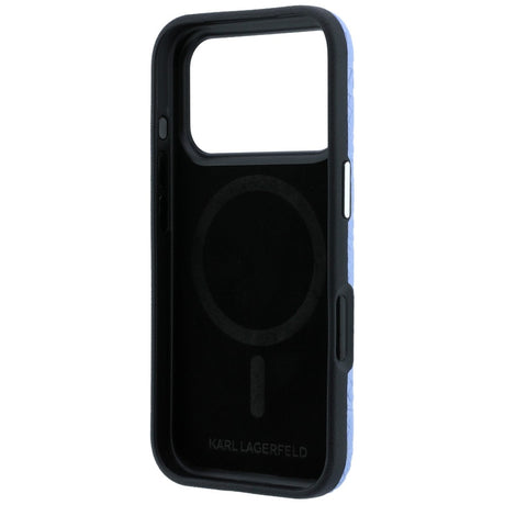 Husa de protectie Karl Lagerfeld compatibil cu iPhone 18 Pro Max / iPhone 17 Pro Max, Albastru