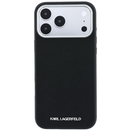 Husa de protectie Karl Lagerfeld compatibil cu iPhone 18 Pro / iPhone 17 Pro, Negru