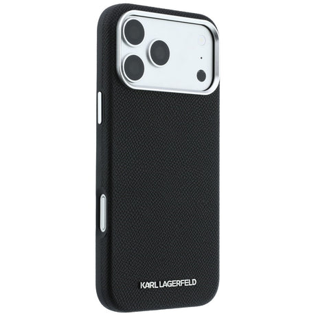 Husa de protectie Karl Lagerfeld compatibil cu iPhone 18 Pro / iPhone 17 Pro, Negru