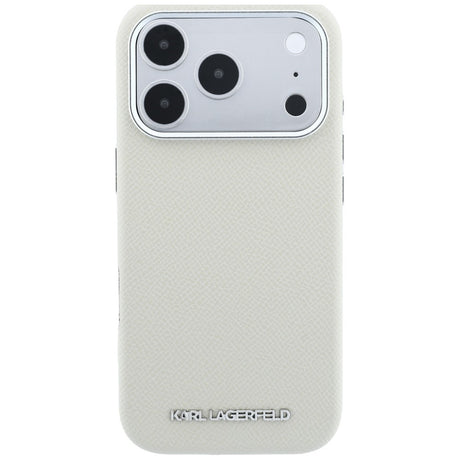 Husa de protectie Karl Lagerfeld compatibil cu iPhone 18 Pro / iPhone 17 Pro, Bej