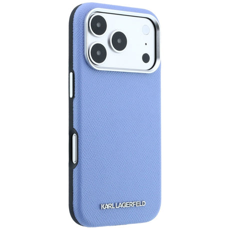 Husa de protectie Karl Lagerfeld compatibil cu iPhone 18 Pro / iPhone 17 Pro, Albastru