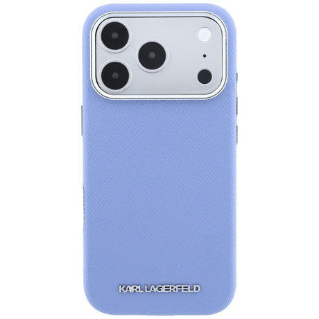 Husa de protectie Karl Lagerfeld compatibil cu iPhone 18 Pro / iPhone 17 Pro, Albastru