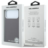 Husa de protectie Karl Lagerfeld compatibil cu iPhone 18 Pro Max / iPhone 17 Pro Max, Bordo