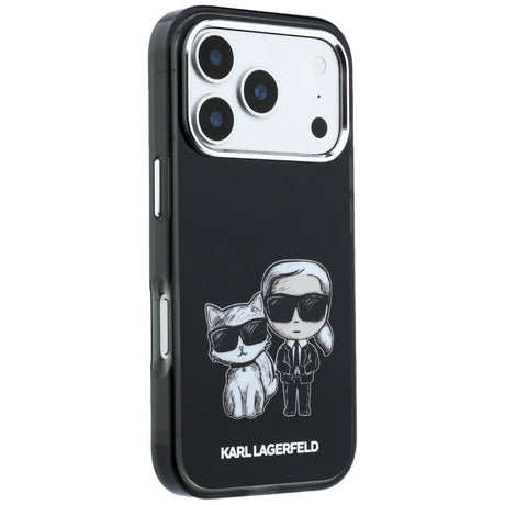 Husa de protectie Karl Lagerfeld compatibil cu iPhone 18 Pro / iPhone 17 Pro, Negru