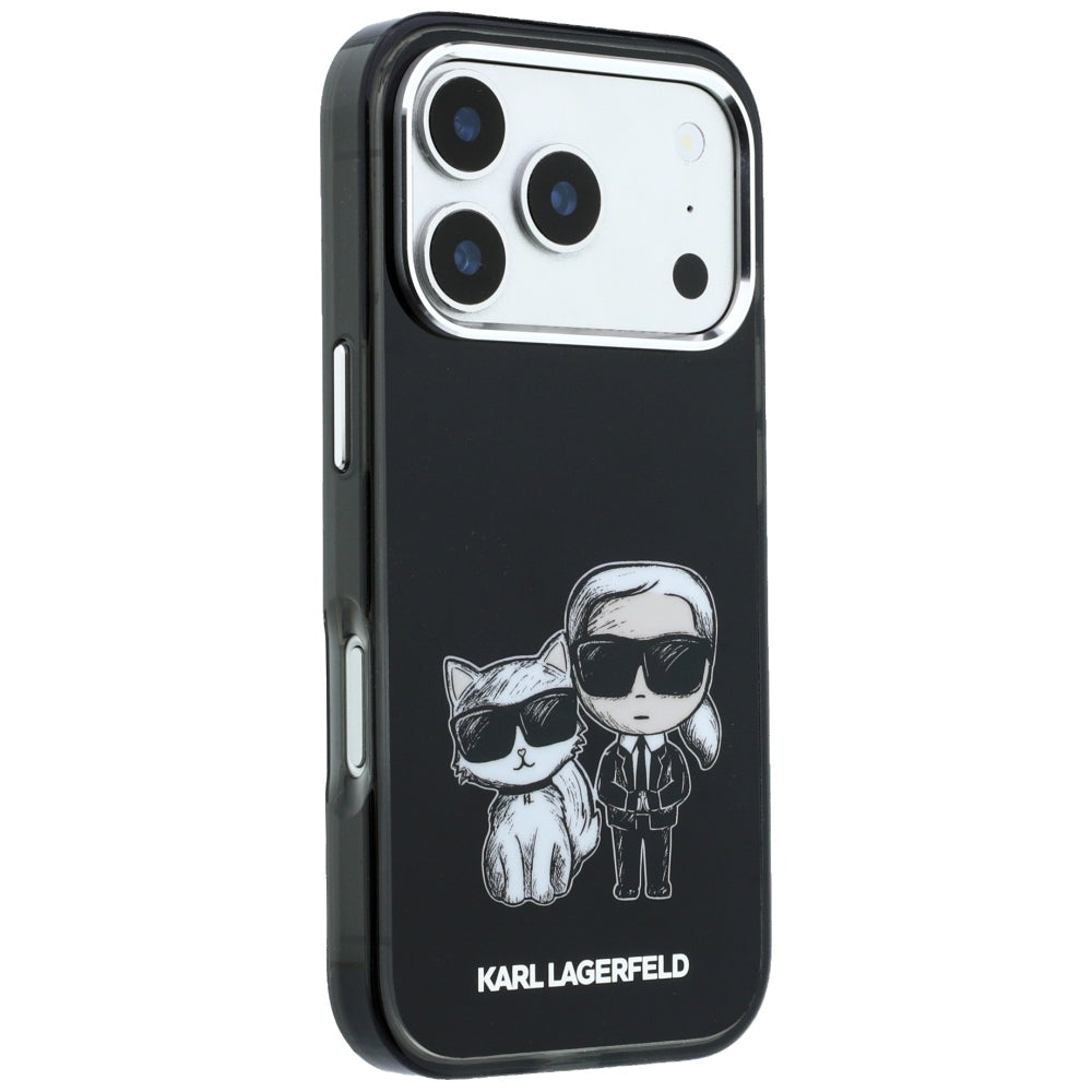 Husa de protectie Karl Lagerfeld compatibil cu iPhone 18 Pro Max / iPhone 17 Pro Max, Negru