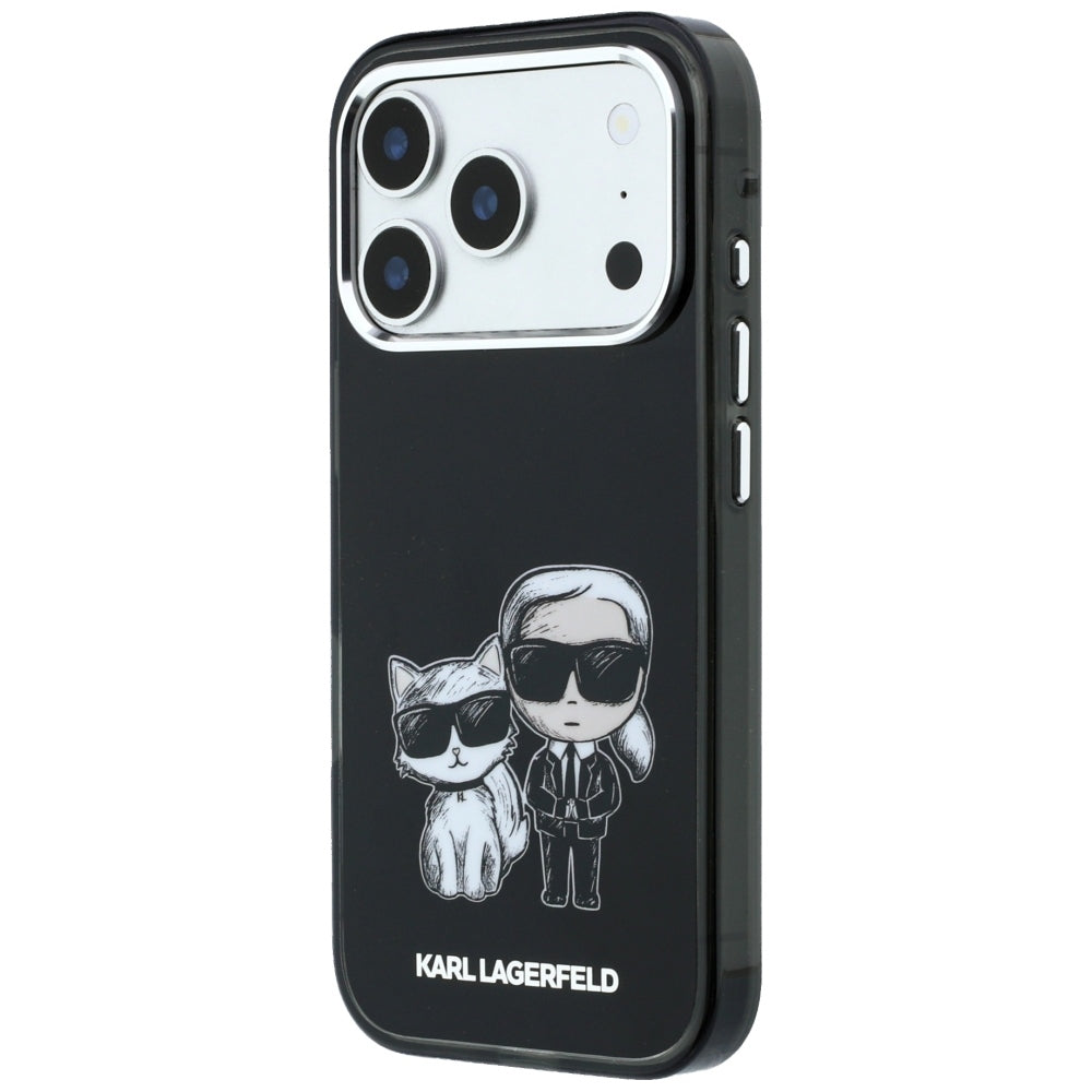 Husa de protectie Karl Lagerfeld compatibil cu iPhone 18 Pro Max / iPhone 17 Pro Max, Negru