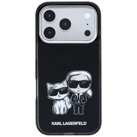 Husa de protectie Karl Lagerfeld compatibil cu iPhone 18 Pro Max / iPhone 17 Pro Max, Negru
