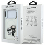 Husa de protectie Karl Lagerfeld compatibil cu iPhone 18 Pro / iPhone 17 Pro, Bej